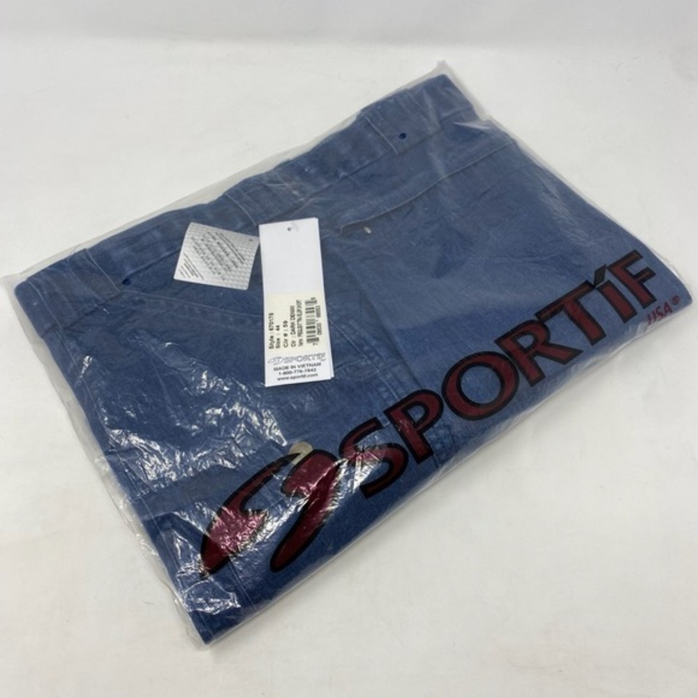 Sportif‎ Shorts Mens 44 Blue Denim Frequent Traveler Cargo Pockets Gorpcore